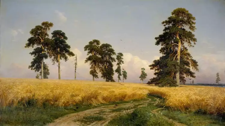 Иван Шишкин. «Рожь», 1878 Иван Шишкин. «Рожь», 1878