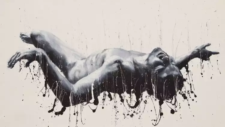 Паоло Троило, рисунок пальцами