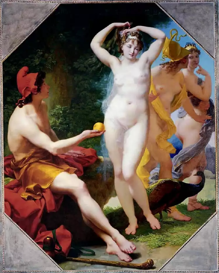 Жан-Батист Реньо. Картина «Суд Париса», 1820