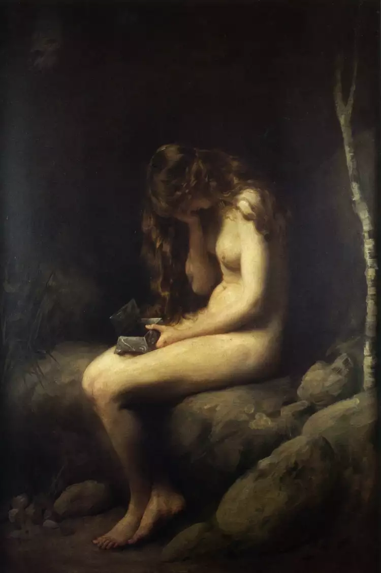Мифы Древней Греции в живописи. Томас Бенджамин Кеннингтон. «Пандора»