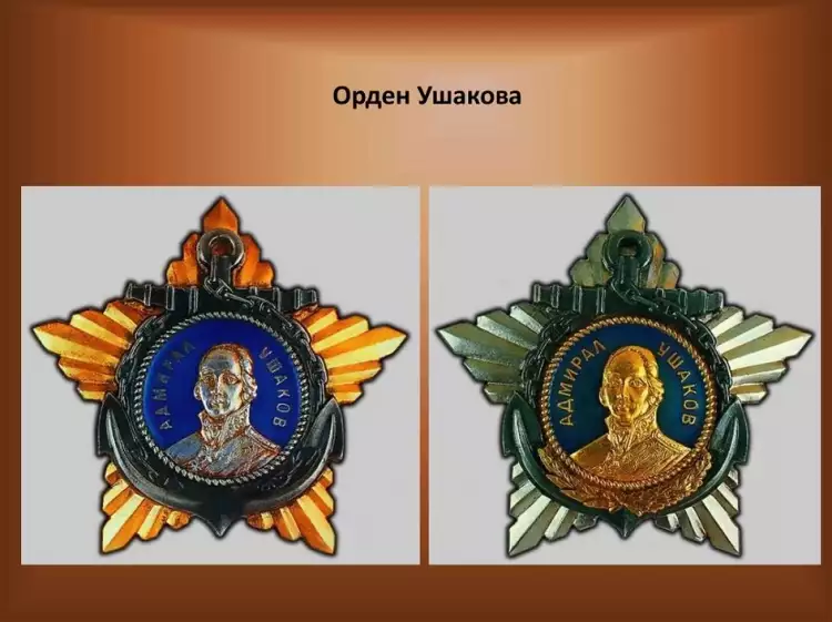 Ордена и медали СССР. Орден Ушакова Ордена и медали СССР. Орден Ушакова