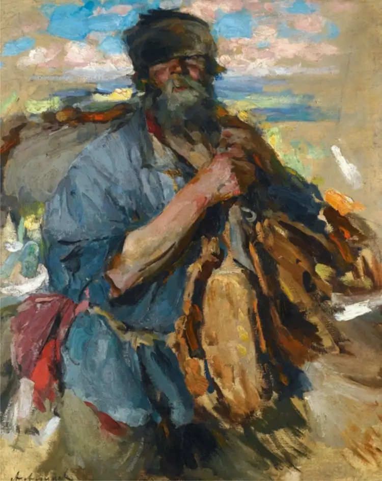 Абрам Архипов. Картина «С ярмарки», 1928 Абрам Архипов. Картина «С ярмарки», 1928