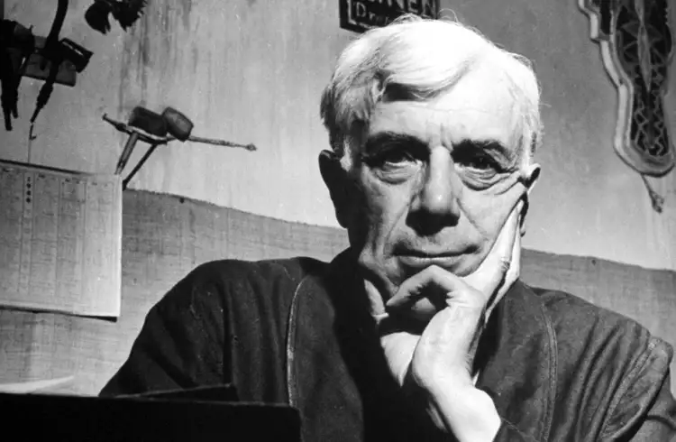 Georges Braque. Fotografie des Künstlers, Jahr der Entstehung unbekannt Georges Braque. Fotografie des Künstlers, Jahr der Entstehung unbekannt