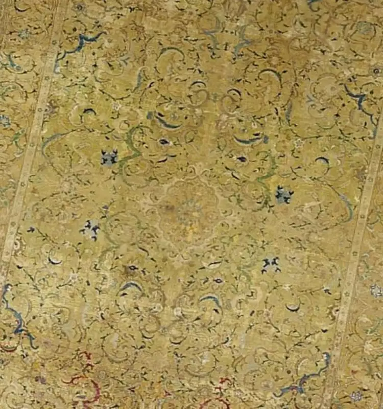 Ковры с древнейшей историей. Шелковый коврик из Исфахана