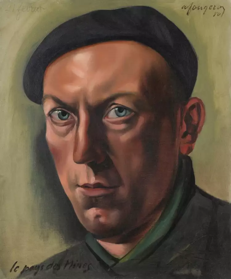 Андре Фужерон. Картина «Шахтер», 1950