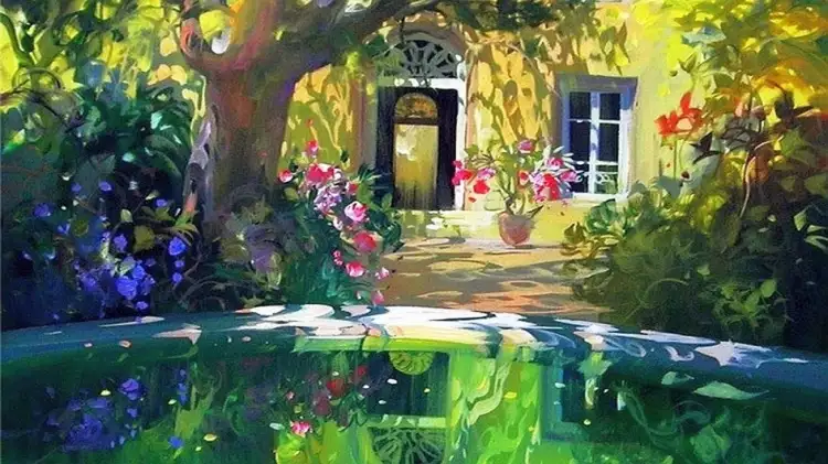 Лоран Парселье. Пруд