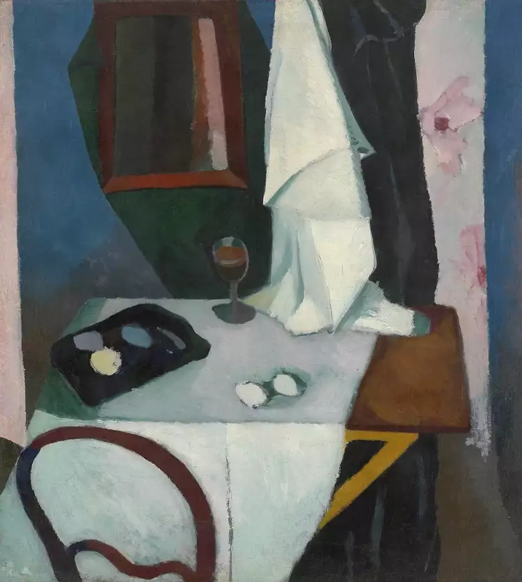 Константин Истомин. «Вечерний натюрморт», начало 1920-х