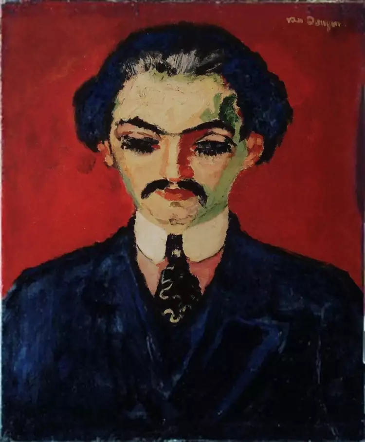 Kees van Dongen. Portrait de Kahnweiler, 1908 Kees van Dongen. Portrait de Kahnweiler, 1908