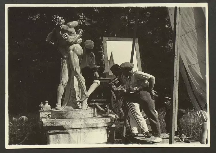 «Архангельское. Стоп-кадр». Съемки «Генеральная линия», 1926 «Архангельское. Стоп-кадр». Съемки «Генеральная линия», 1926