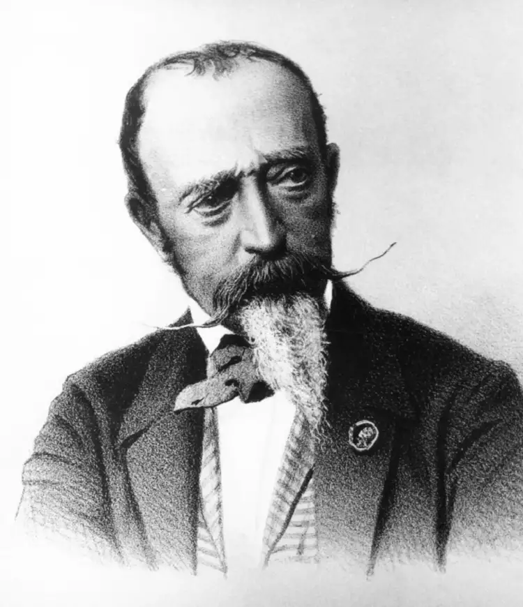 Орас Верне. Фотопортрет художника, 1850-е