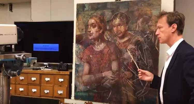 Картина «Колхозницы», Петров-Водкин