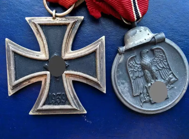 Ордена Третьего рейха. Железный крест и медаль «За зимнюю кампанию на Востоке 1941/42»