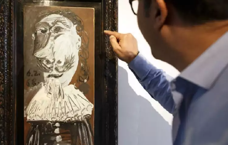 «Бюст мушкетера», Пикассо «Бюст мушкетера», Пикассо