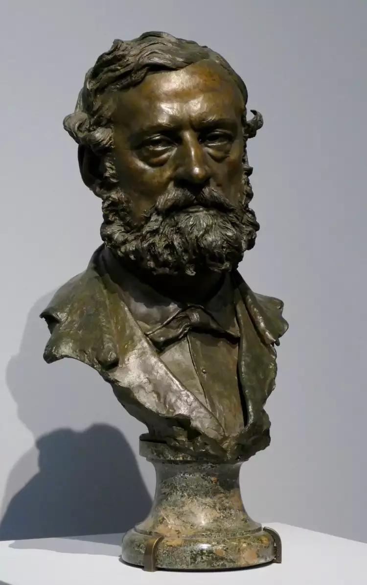 Поль Дюбуа. Винченцо Джемито. Бюст Поля Дюбуа, 1879