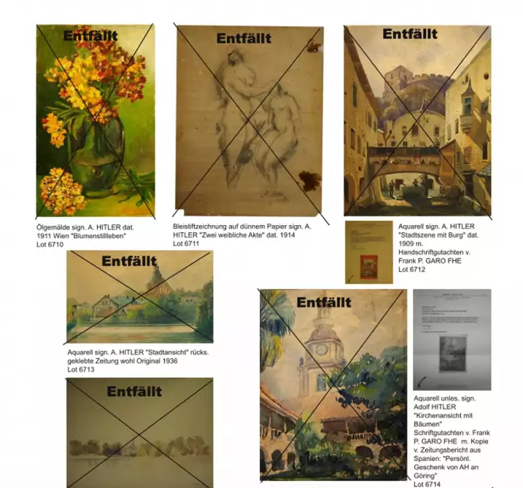 Лоты, снятые с торгов