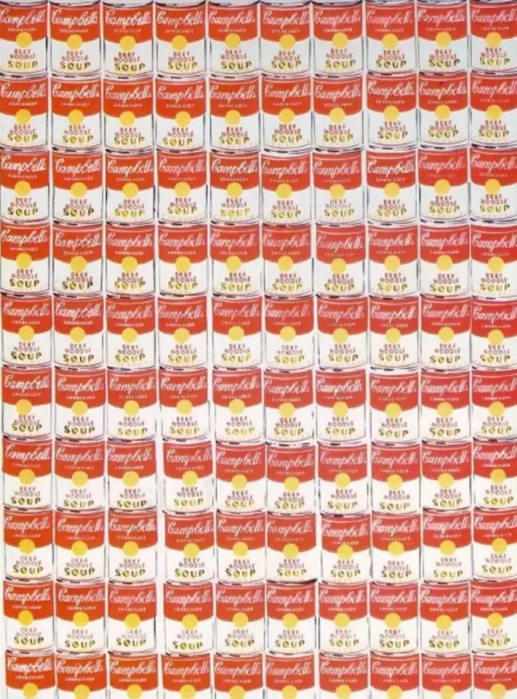 Поп-арт. Энди Уорхол. Картина «Банки с супом Кэмпбелл» Поп-арт. Энди Уорхол. Картина «Банки с супом Кэмпбелл»