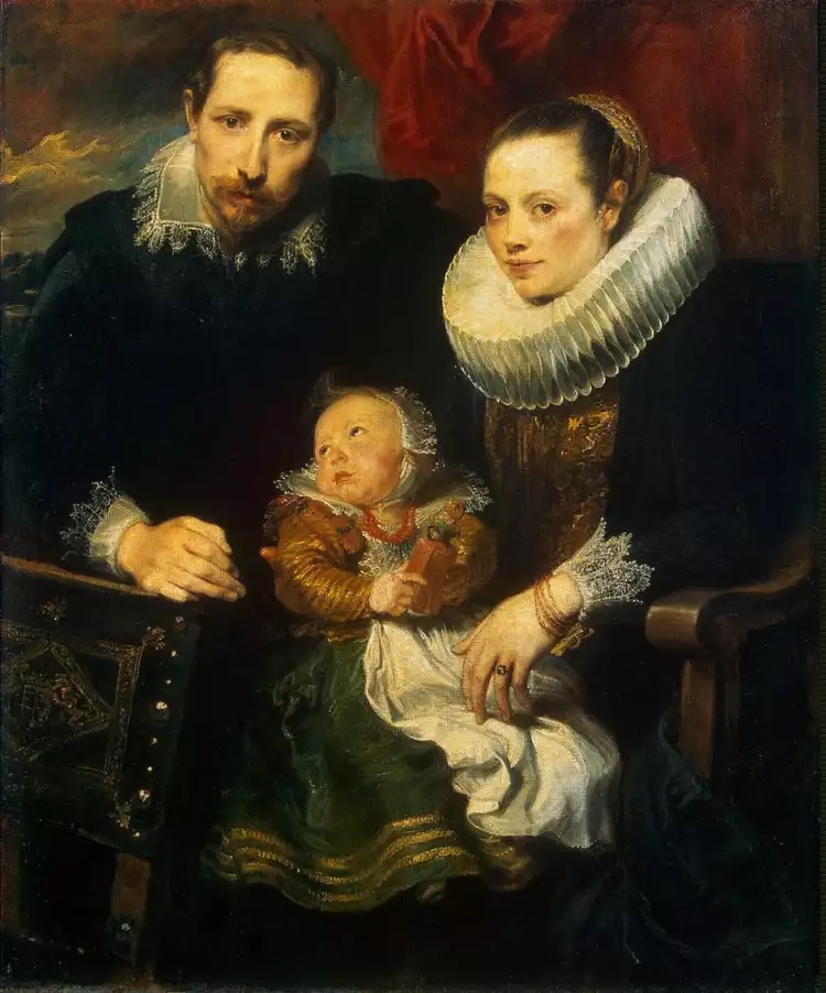 Барокко. Антонис ван Дейк. «Семейный портрет», 1621 Барокко. Антонис ван Дейк. «Семейный портрет», 1621