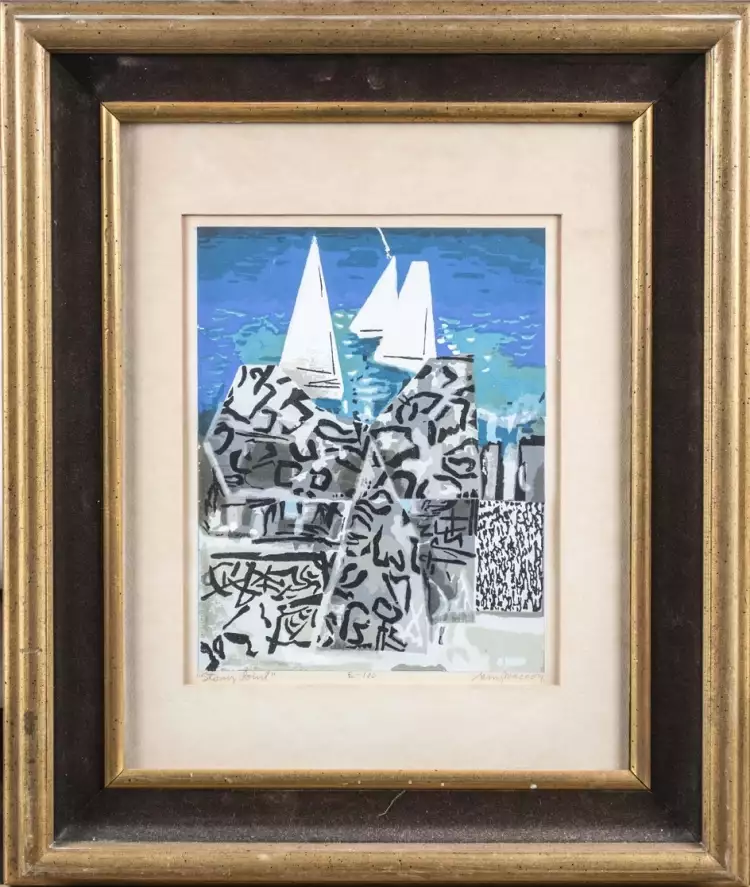 Гай Маккой. Картина «Бурные точки», 1964 Гай Маккой. Картина «Бурные точки», 1964