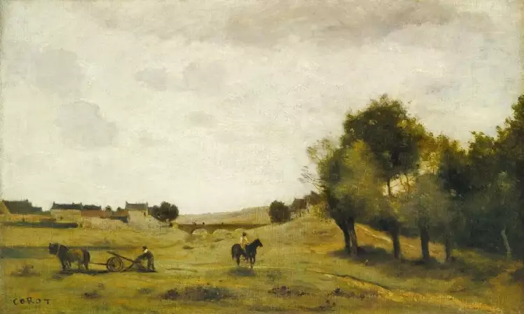 Камиль Коро. «Вид возле Эпернона» (1850-1860) Камиль Коро. «Вид возле Эпернона» (1850-1860)