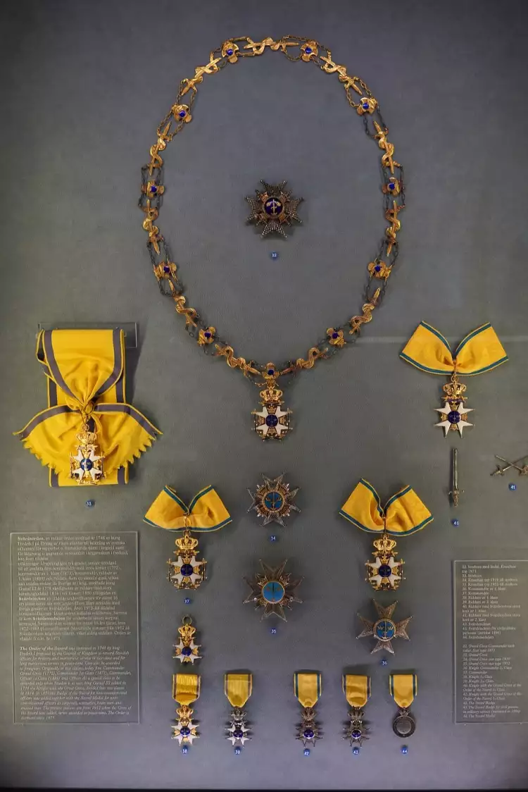 Орден Меча. Орденские знаки