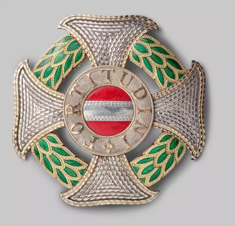 L'ordre militaire de Marie-Thérèse. Étoile de poitrine