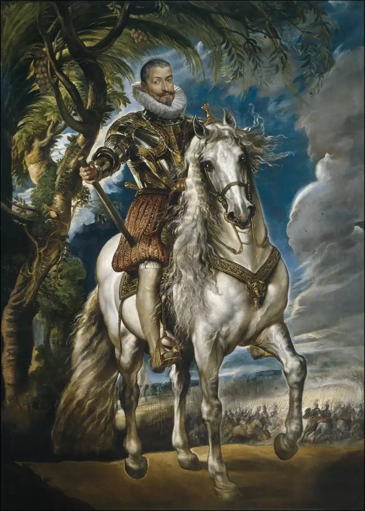 Питер Пауль Рубенс. «Конный портрет герцога Лерма», 1603 Питер Пауль Рубенс. «Конный портрет герцога Лерма», 1603