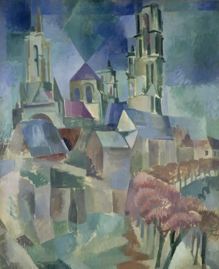 Робер Делоне. «Башни Даона», 1912