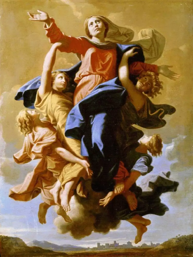 Classicism. Nicolas Poussin. The Assumption of Mary, 1650 Classicism. Nicolas Poussin. The Assumption of Mary, 1650