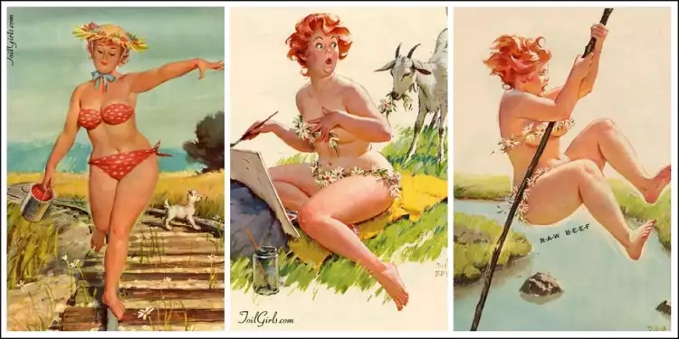 Знаменитые художники пин-ап. Дуэйн Брайерс. Приключения Хильды