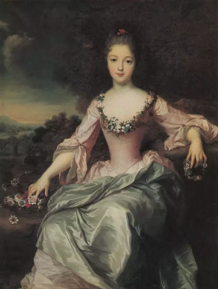 Rococo. Gustaf Lundberg. Marie-Anne de Bourbon-Condé, 1720 Rococo. Gustaf Lundberg. Marie-Anne de Bourbon-Condé, 1720