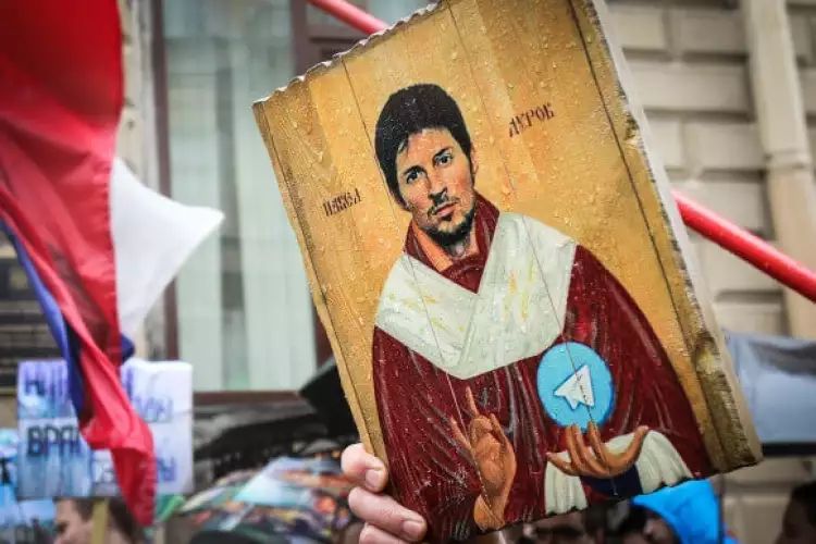 Икона с изображением Павла Дурова