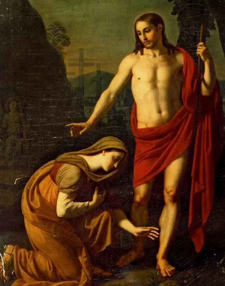 Алексей Егоров. Картина «Христа Марии Магдалине», 1818