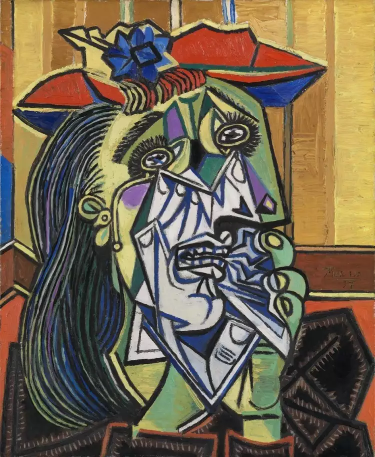 Pablo Picasso. Weeping woman, 1937