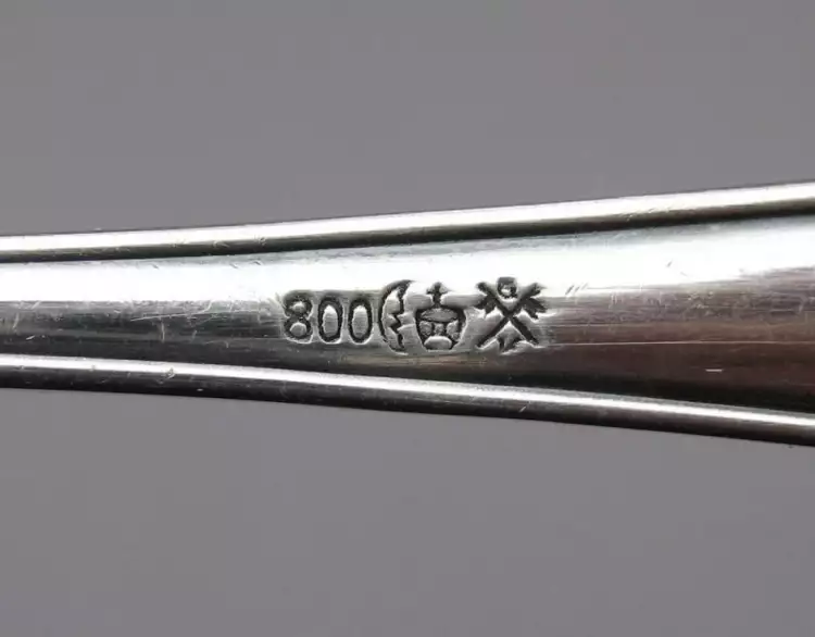 Пробы и клейма серебра. 800-я проба серебра