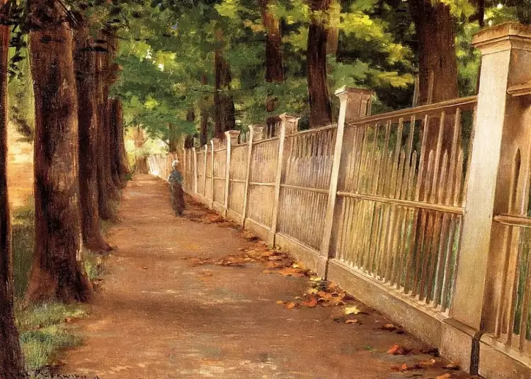 Джеймс Кэролл Беквит. Картина Greee, 1887 Джеймс Кэролл Беквит. Картина Greee, 1887