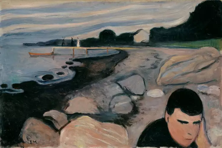 Edward Munch. Melancholie, 1894