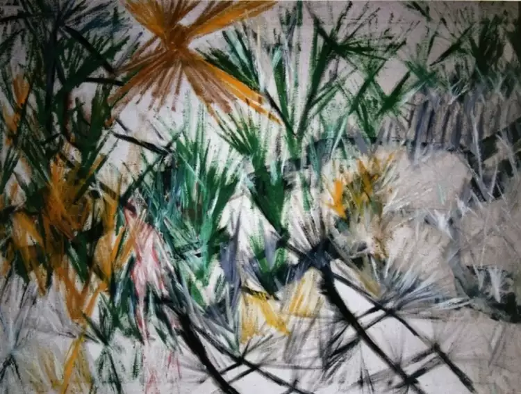 Михаил Ларионов. «Лучистый пейзаж», 1912 Михаил Ларионов. «Лучистый пейзаж», 1912