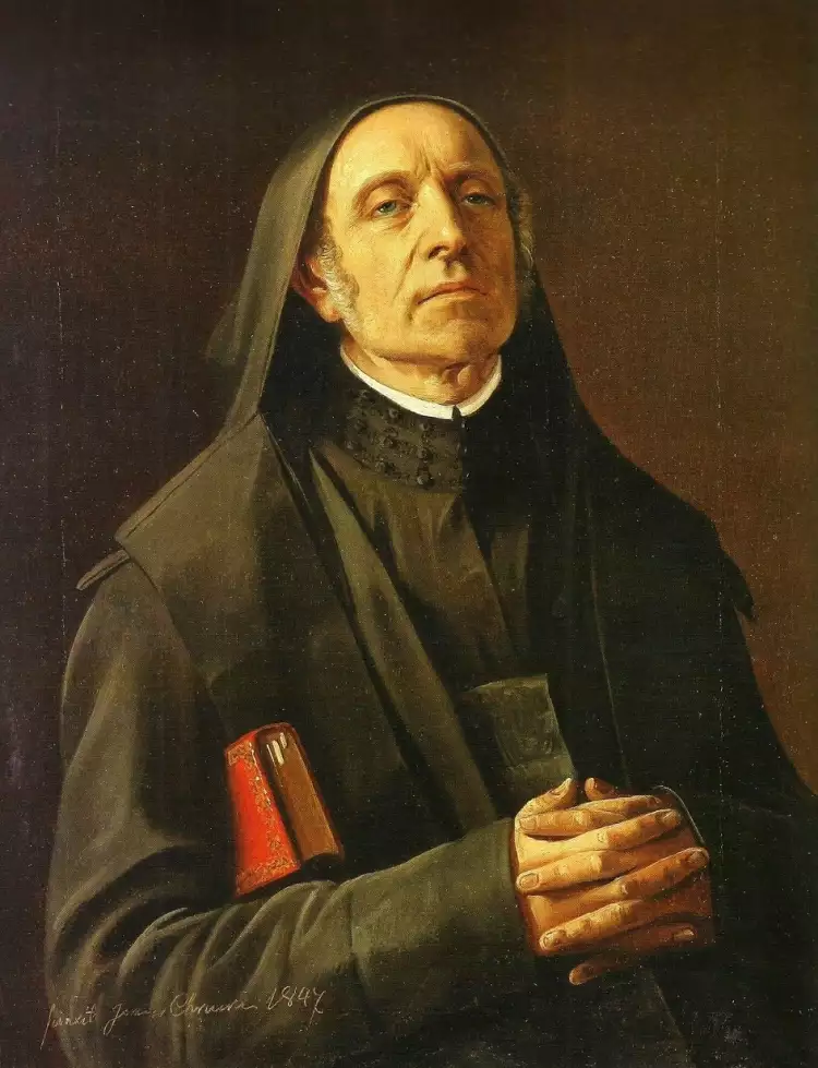 Иван Хруцкий. Картина «Портрет Викентия Лисовского», 1847