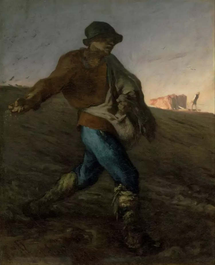 Жан-Франсуа Милле. «Сеятель», 1850 Жан-Франсуа Милле. «Сеятель», 1850