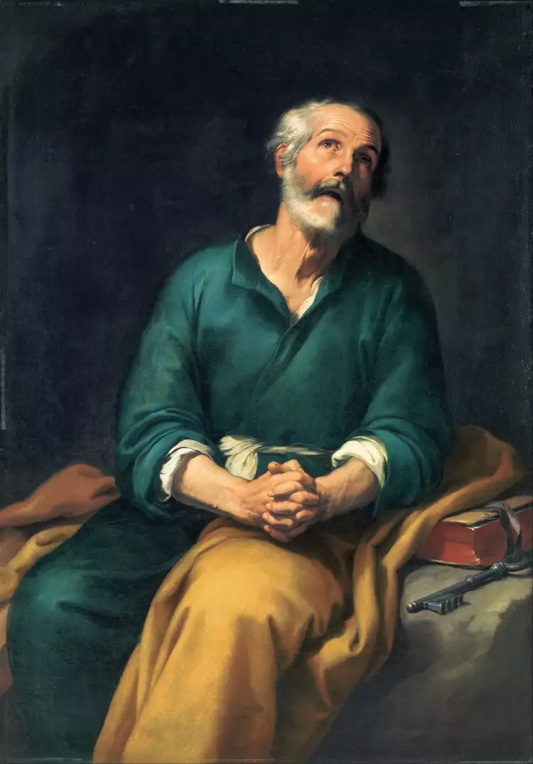 Эстебан Мурильо. Картина «Святой Петр в слезах», 1650-1655 Эстебан Мурильо. Картина «Святой Петр в слезах», 1650-1655