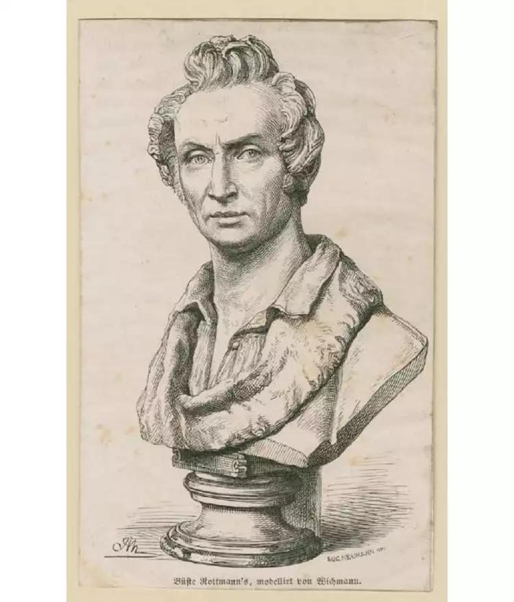 Карл Ротман. Гравюра «Карл Ротман», наши дни