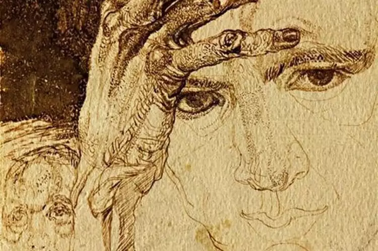 Павел Филонов. «Автопортрет», 1921