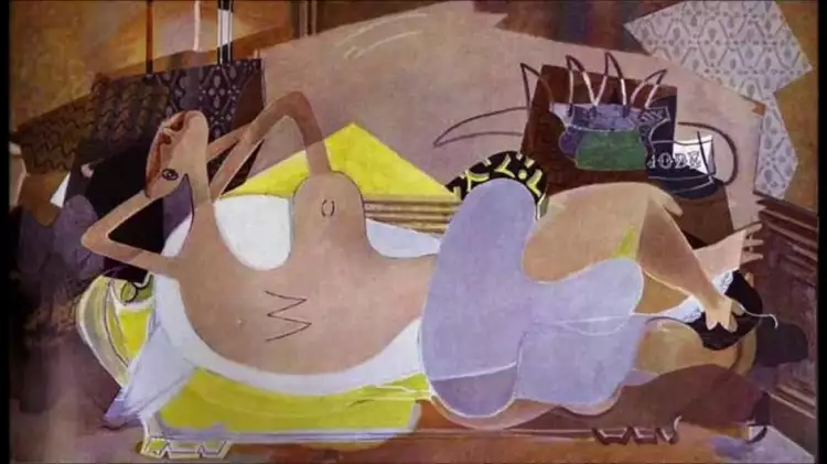 Georges Braque. Liegender Akt, 1932 Georges Braque. Liegender Akt, 1932