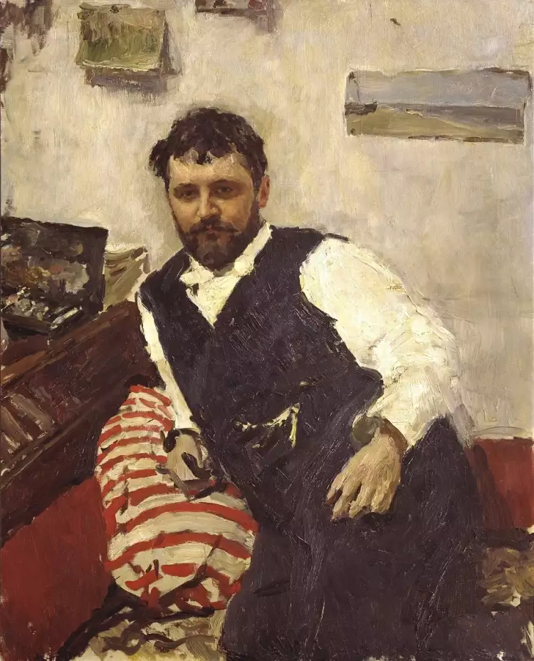 Константин Коровин. Валентин Серов. «Портрет Константина Коровина», 1891