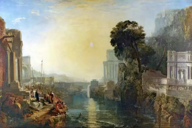 William Turner. Dido building Carthage, 1815 William Turner. Dido building Carthage, 1815