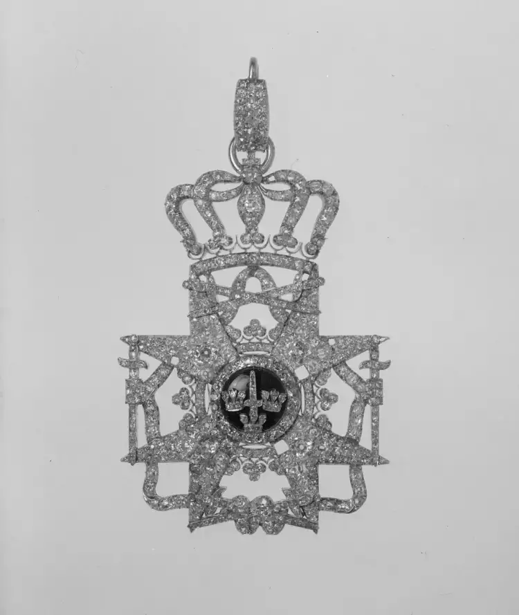Орден Меча. Бриллиантовый крест