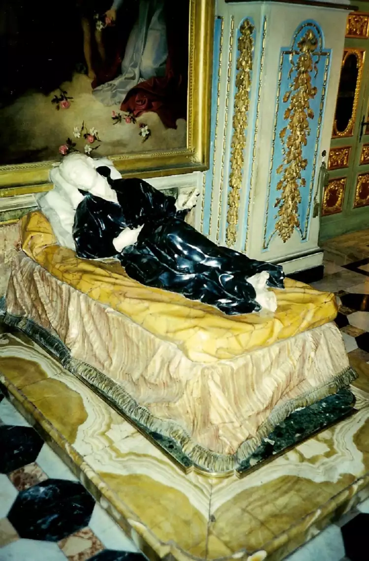 Пьер Ле Гро. Скульптура «Полихромная статуя Станислава Костки», 1703