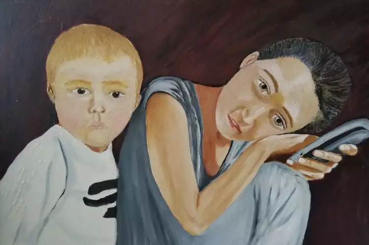 Владимир Щербинин. «Сын и мать»