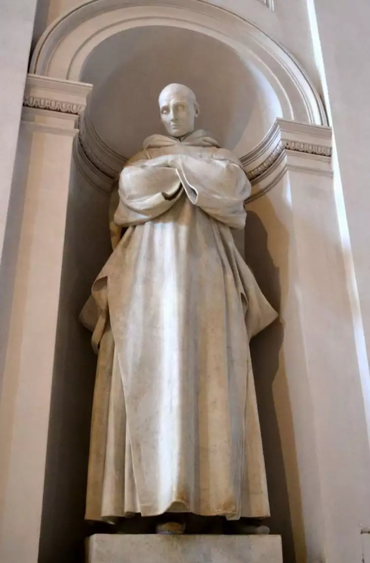 Жан-Антуан Гудон. Скульптура «Святой Бруно», 1766-1768