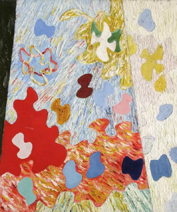 Владислав Стржеминский. Картина «Послеобраз солнца»,1949